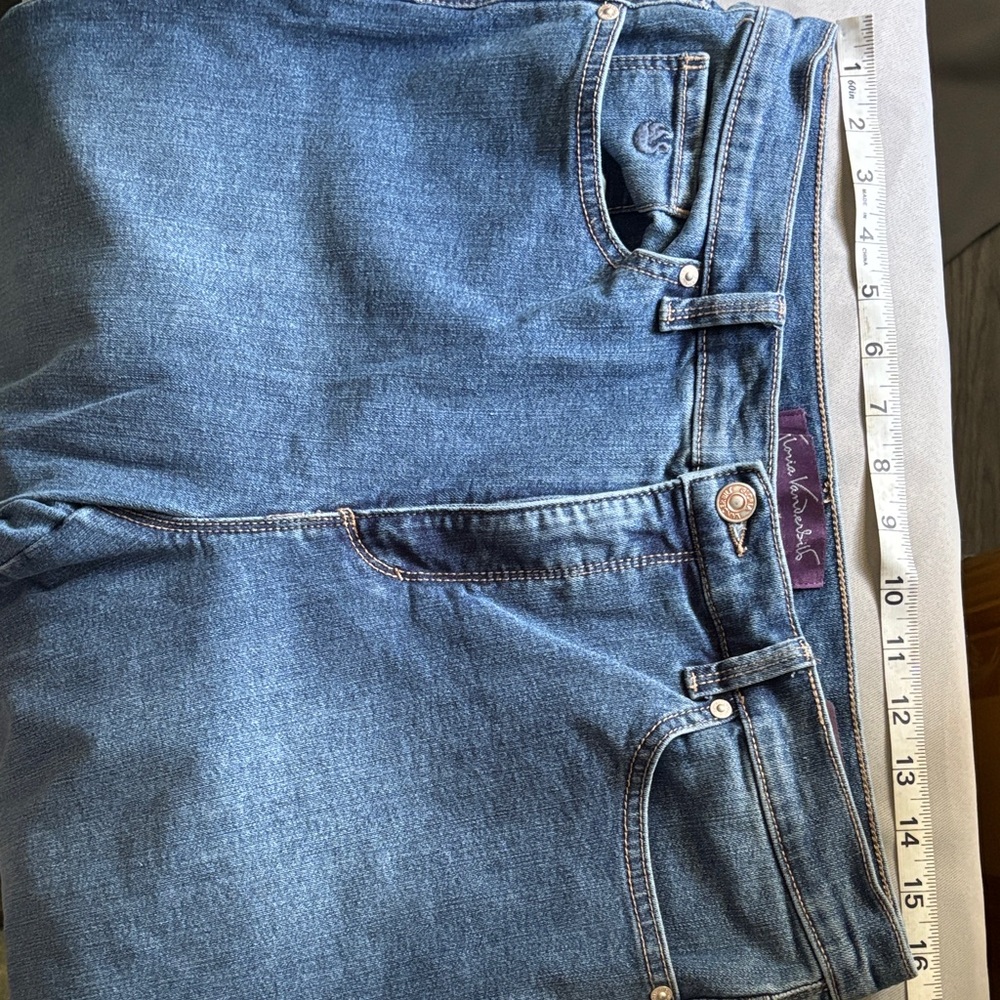 Gloria Vanderbilt High Rise Blue Jeans